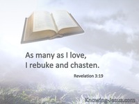 Revelation 3:19